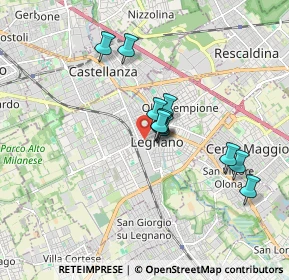 Mappa , 20025 Legnano MI, Italia (1.34818)