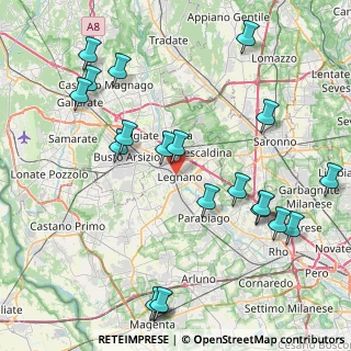 Mappa , 20025 Legnano MI, Italia (9.8435)