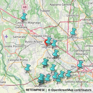 Mappa , 20025 Legnano MI, Italia (10.7135)