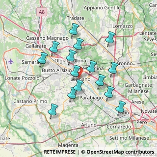 Mappa , 20025 Legnano MI, Italia (6.598)