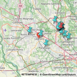 Mappa , 20025 Legnano MI, Italia (9.083)