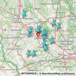 Mappa , 20025 Legnano MI, Italia (5.74667)