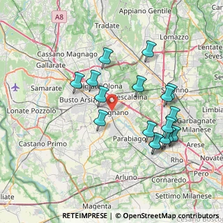 Mappa , 20025 Legnano MI, Italia (7.47588)