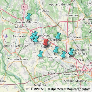 Mappa , 20025 Legnano MI, Italia (5.90417)
