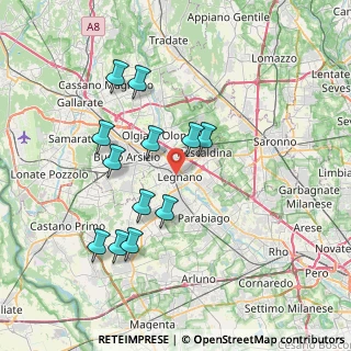 Mappa , 20025 Legnano MI, Italia (7.06167)