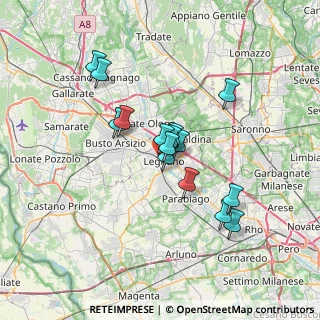 Mappa , 20025 Legnano MI, Italia (5.43733)