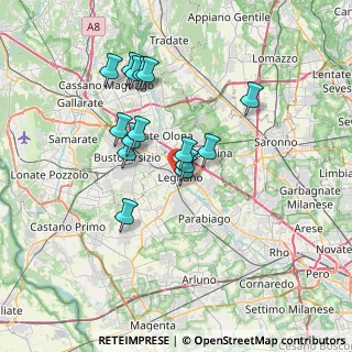 Mappa , 20025 Legnano MI, Italia (6.104)
