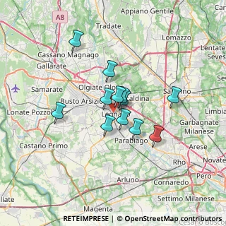 Mappa , 20025 Legnano MI, Italia (4.80583)