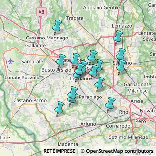 Mappa , 20025 Legnano MI, Italia (5.69118)