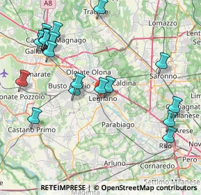 Mappa , 20025 Legnano MI, Italia (9.6265)
