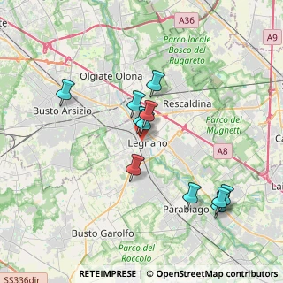 Mappa , 20025 Legnano MI, Italia (3.43455)