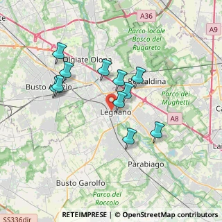 Mappa , 20025 Legnano MI, Italia (3.09636)