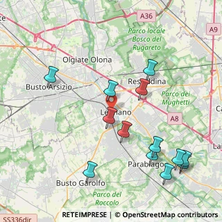 Mappa , 20025 Legnano MI, Italia (4.60923)