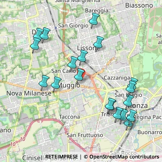 Mappa Via IV Novembre, 20835 Muggiò MB, Italia (2.34)