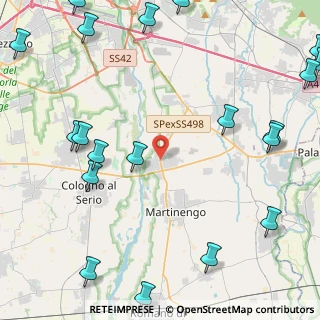 Mappa Via Locatelli Antonio, 24050 Ghisalba BG, Italia (6.582)