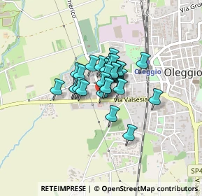 Mappa Via Mezzomerico, 28047 Oleggio NO, Italia (0.22759)