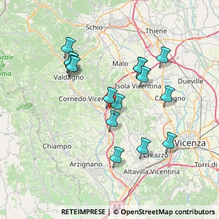 Mappa Località Cengelle, 36070 Castelgomberto VI, Italia (7.23875)