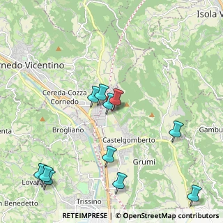 Mappa Località Cengelle, 36070 Castelgomberto VI, Italia (2.39727)