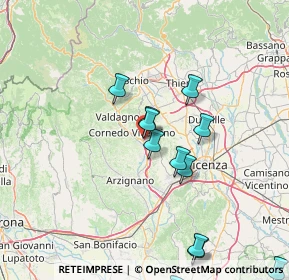 Mappa Via Nicolò Zamperetti, 36073 Cornedo Vicentino VI, Italia (23.64824)