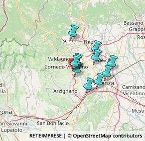 Mappa Via Nicolò Zamperetti, 36073 Cornedo Vicentino VI, Italia (8.34636)