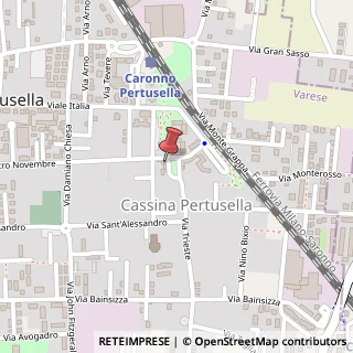 Mappa Piazza Vittorio Veneto, 12, 21042 Caronno Pertusella, Varese (Lombardia)