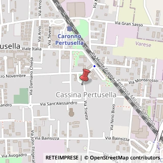 Mappa Via Trieste, 1169, 21042 Caronno Pertusella, Varese (Lombardia)