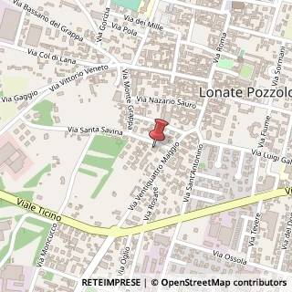 Mappa Via San Savina, 4, 21015 Lonate Pozzolo, Varese (Lombardia)