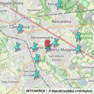 Mappa Via Candiani, 20025 Legnano MI, Italia (2.04273)