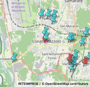 Mappa Via Sant'Antonino, 21015 Lonate Pozzolo VA, Italia (2.716)