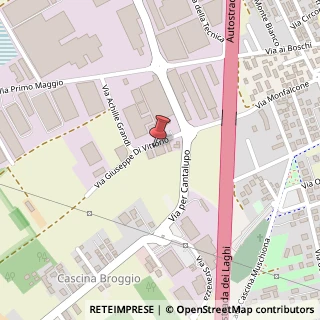 Mappa Via Giuseppe di Vittorio, 5/A, 21040 Origgio, Varese (Lombardia)