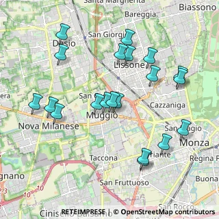 Mappa Via Cristoforo Colombo, 20835 Muggiò MB, Italia (2.0645)