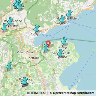 Mappa Via dei Lauri, 25010 San felice del Benaco BS, Italia (3.31188)