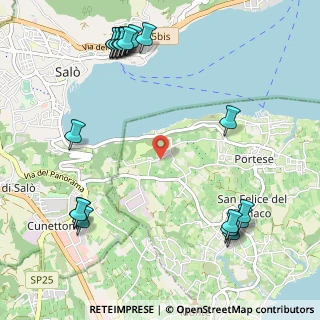 Mappa Via dei Lauri, 25010 San felice del Benaco BS, Italia (1.4215)