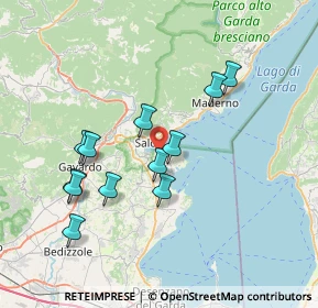 Mappa Via dei Lauri, 25010 San felice del Benaco BS, Italia (6.89333)