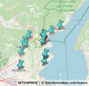 Mappa Via dei Lauri, 25010 San felice del Benaco BS, Italia (5.97059)