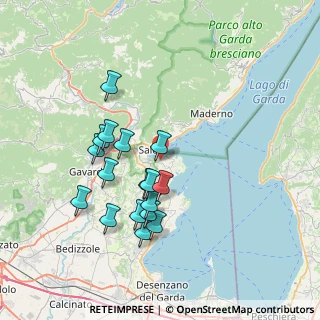 Mappa Via dei Lauri, 25010 San felice del Benaco BS, Italia (6.82118)