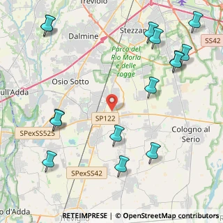 Mappa Cascina Martina, 24049 Verdello BG, Italia (5.684)