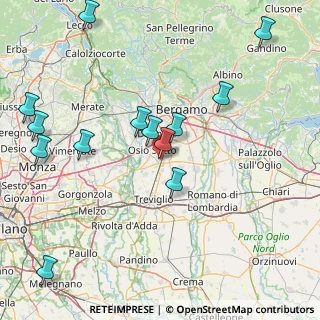 Mappa Via Stoccolma, 24040 Verdellino BG, Italia (18.61538)