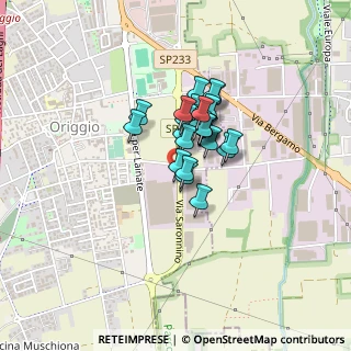 Mappa Via Catulo Lutazio, 21040 Origgio VA, Italia (0.25)