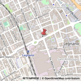 Mappa Viale A. Manzoni, 36, 20025 Legnano, Milano (Lombardia)