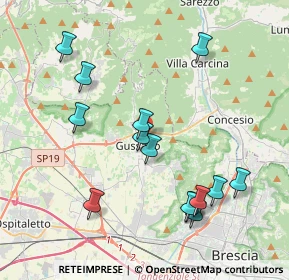 Mappa Via Larga, 25064 Gussago BS, Italia (4.13643)