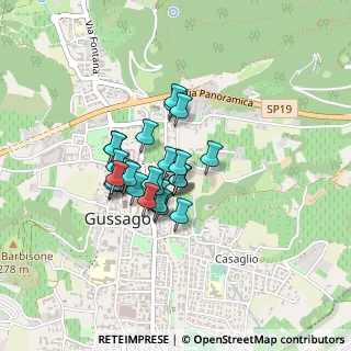 Mappa Via Larga, 25064 Gussago BS, Italia (0.27037)
