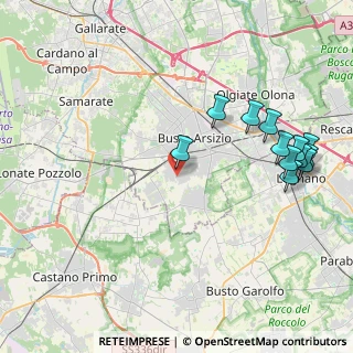 Mappa Via Vincenzo Cuoco, 21052 Busto Arsizio VA, Italia (4.695)