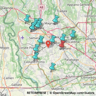 Mappa Via Vincenzo Cuoco, 21052 Busto Arsizio VA, Italia (7.02133)