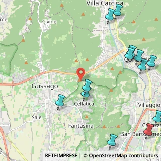 Mappa Via Stella, 25060 Cellatica BS, Italia (3.04692)