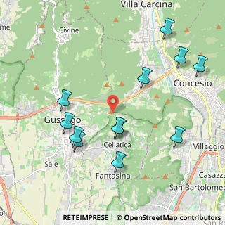 Mappa Via Stella, 25060 Cellatica BS, Italia (2.20333)