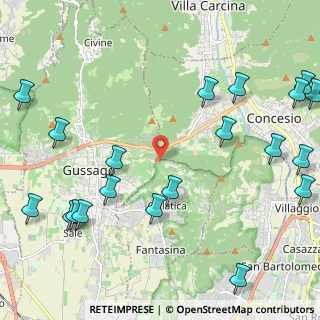 Mappa Via Stella, 25060 Cellatica BS, Italia (2.948)