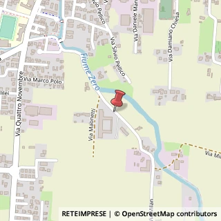 Mappa Via Milan, 26, 31059 Zero Branco, Treviso (Veneto)