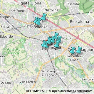 Mappa Piazza del Popolo, 20025 Legnano MI, Italia (1.17286)