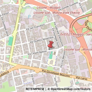 Mappa Via C. Battisti, 31, 20835 Cantù, Como (Lombardia)